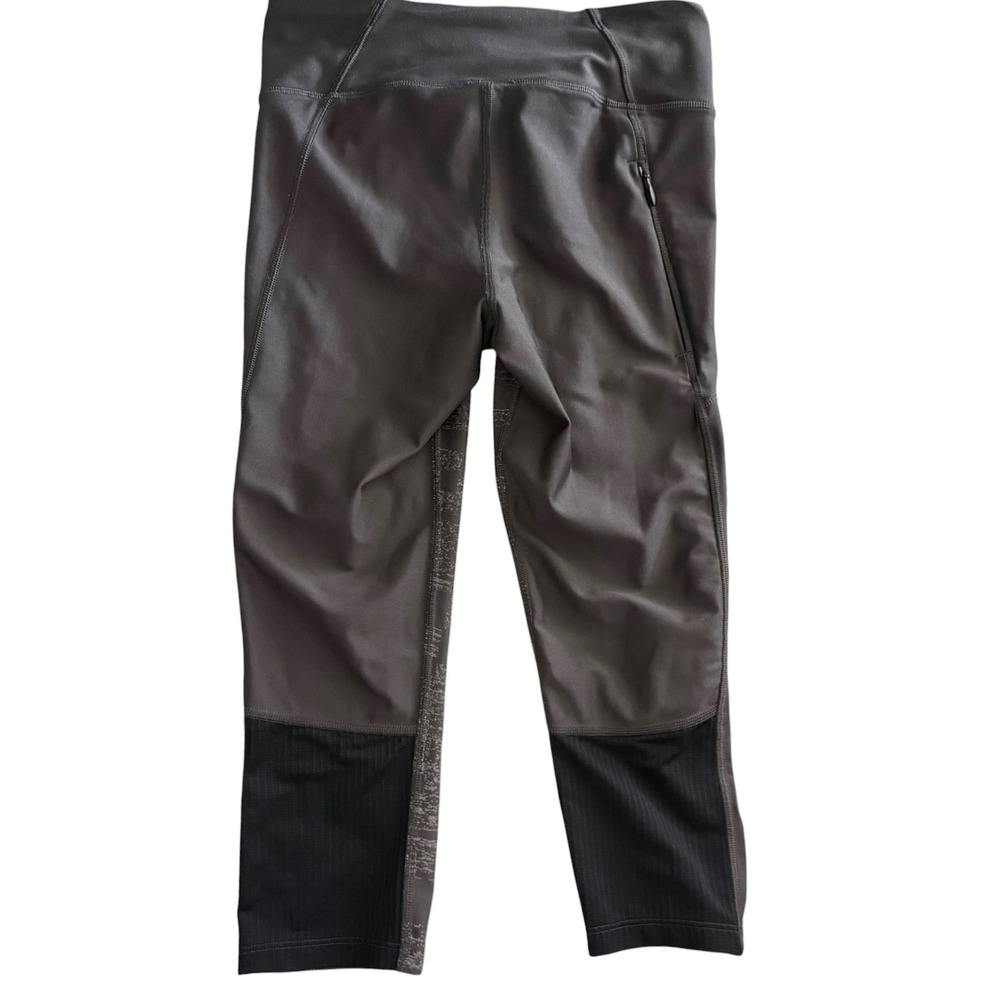 Under Armour HeatGear Compression Leggings Women Small Charcoal Gray Excellent - Picture 13 of 13